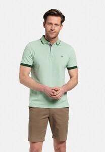 Baileys Uni Piqué Subtle Contrast Poloshirt Pastel Green