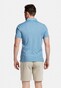 Baileys Uni Subtle Two-Tone Melange Piqué Polo Bright Cobalt