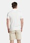 Baileys Uni Subtle Two-Tone Melange Piqué Polo Off White