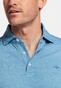 Baileys Uni Subtle Two-Tone Melange Piqué Poloshirt Bright Cobalt