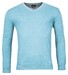 Baileys Uni V-Neck Cotton Single Knit Trui Soft Blue