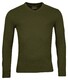 Baileys V-Neck Cotton Cashmere Single Knit Trui Groen