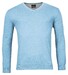 Baileys V-Neck Cotton Uni Pullover Powder Blue