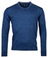 Baileys V-Neck Merino Pullover Single Knit Trui Cobalt