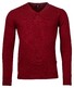 Baileys V-Neck Pullover Lambswool Single Knit Trui Stone Red
