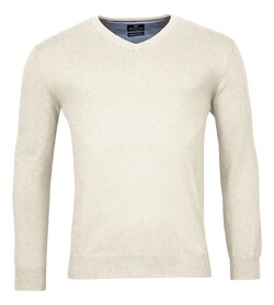 Baileys V-Neck Pullover Single Knit Kitt Melange