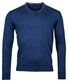 Baileys V-Neck Pullover Single Knit Merino Night Blue