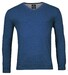 Baileys V-Neck Pullover Single Knit Night Blue