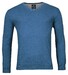Baileys V-Neck Pullover Single Knit Trui Winter Blue