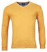 Baileys V-Neck Single Knit Pima Cotton Pullover Yellow Gold