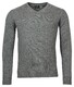 Baileys V-Neck Uni Color Lambswool Pullover Grey