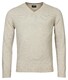 Baileys V-Neck Uni Color Lambswool Pullover Off White