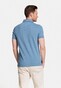 Baileys Vague 2-Tone Oxford Pique Allover Poloshirt Denim Blue