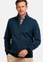 Baileys Yarn Dyed Jacquard Doubleface Interlock Sweat Cardigan Zip Mid Denim Blue