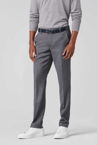 Bonn Meyer Exclusive Super 110 Natural Stretch Pants Mid Grey