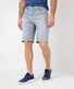 Brax Bali Coolmax Lightweight Denim Bermuda Grey Used