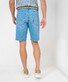 Brax Bali Coolmax Lightweight Denim Bermuda Ocean Blue Used