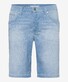 Brax Bali Soft Feel Ultralight Authentic Denim Blue Planet Bermuda Light Blue Used