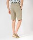 Brax Balu Linen Bermuda Khaki