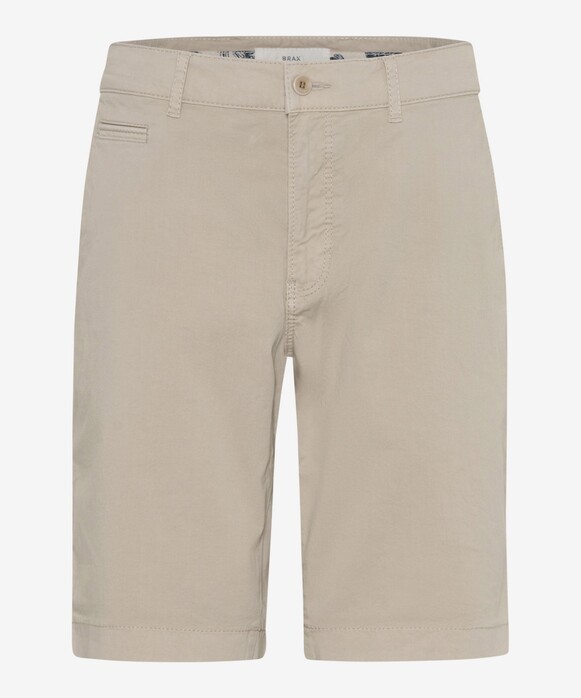 Brax Bari Casual Flat-Front Cotton Flex Twill Bermuda Cosy Linen