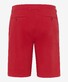 Brax Bari Casual Flat-Front Cotton Flex Twill Bermuda Indian Red