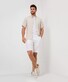 Brax Bari Casual Flat-Front Cotton Flex Twill Bermuda Wit