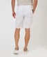 Brax Bari Casual Flat-Front Cotton Flex Twill Bermuda Wit