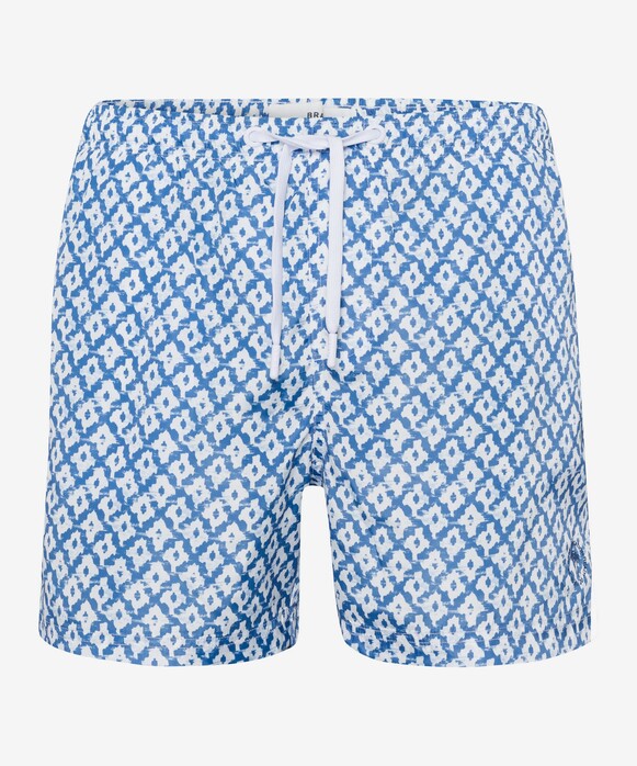 Brax Beach Shorts Easy Care Bermuda Blauw