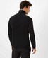 Brax Benno Rollneck Cotton Lyocell Jersey Quality Pullover Black