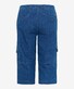 Brax Bill Cargo Denim Bermuda Midden Blauw