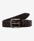 Brax Bold Woven Pattern Belt Chocolate