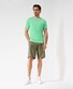 Brax Bozen Soft Feel Easy Care Ultralight Bermuda Olive