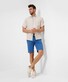 Brax Bozen Ultralight Casual Flat-Front Easy Care Bermuda Azur