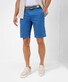 Brax Bozen Ultralight Casual Flat-Front Easy Care Bermuda Azur