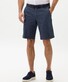 Brax Bozen Ultralight Cotton Subtle Stripe Blue Planet Bermuda Midnight