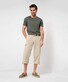 Brax Brady ong Bermuda Cotton Flex Twill Cargo Cosy Linen