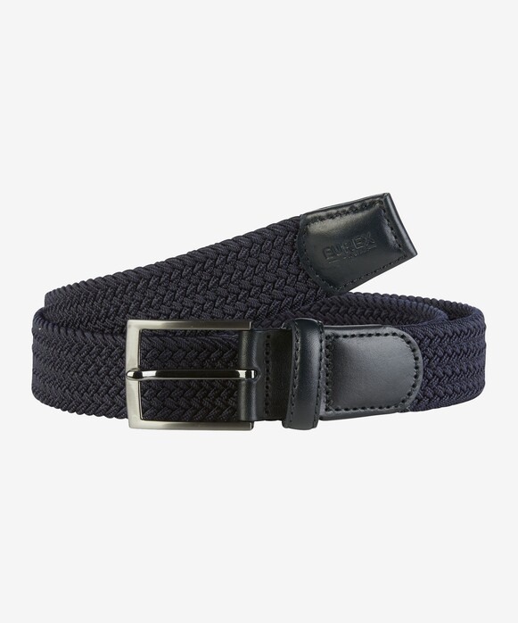 Brax Braided Belt Navy