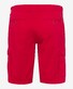 Brax Brazil Cotton Uni Color Cargo Bermuda Indian Red