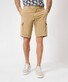 Brax Brazil Uni Color Sporty Cargo Bermuda Canvas