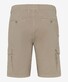 Brax Brazil Uni Color Sporty Cargo Bermuda Cosy Linen