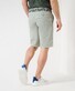 Brax Burt Fine Twill Flat Front Bermuda Khaki