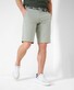 Brax Burt Fine Twill Flat Front Bermuda Khaki