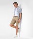 Brax Burt Lightweight Exclusive Twill Subtle Texture Bermuda Beige