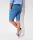 Brax Burt Lightweight Exclusive Twill Subtle Texture Bermuda Blauw