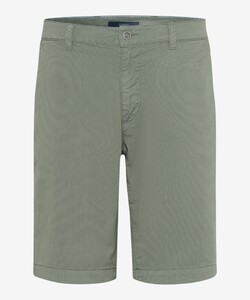 Brax Burt Lightweight Exclusive Twill Subtle Texture Bermuda Khaki