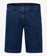 Brax Burt Lightweight Smart Denim Bermuda Mid Blue