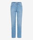 Brax Cadiz 5-Pocket Authentic Denim Easy Care Jeans Sky Blue Used