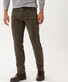 Brax Cadiz 5-Pocket Blue Planet Broek Khaki