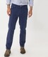 Brax Cadiz 5-Pocket Blue Planet Broek Midnight