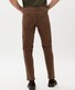 Brax Cadiz 5-Pocket Blue Planet Broek Nougat Brown